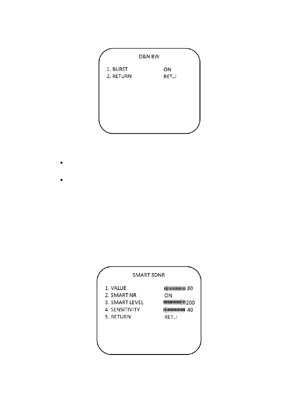 Image noise reduction | Interlogix TVD-4101 User Manual | Page 15 / 27