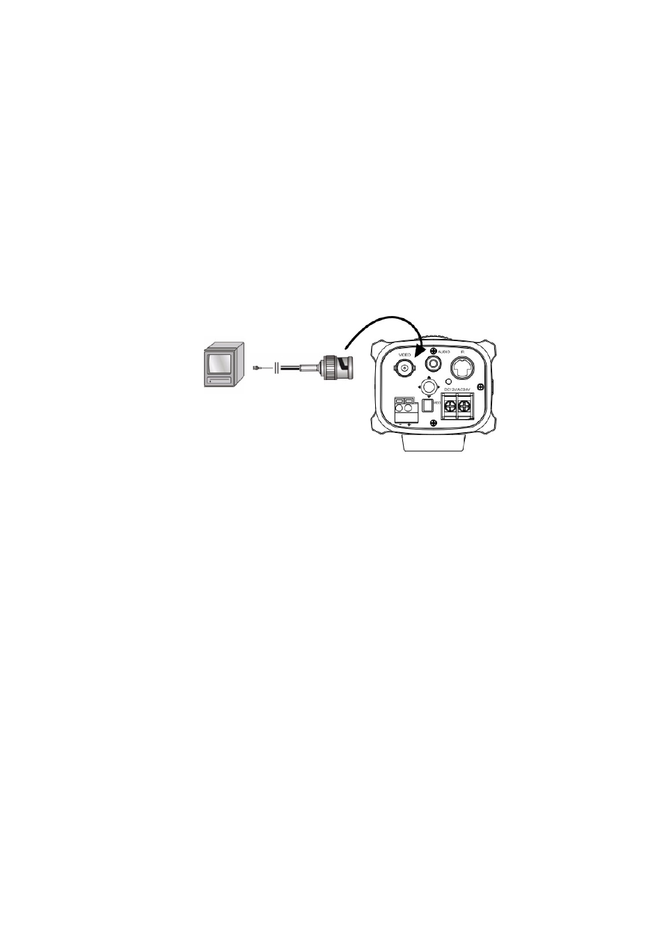 Installation, Connect the video cable, Attach the lens | Interlogix UVC-6120-1 User Manual User Manual | Page 7 / 17