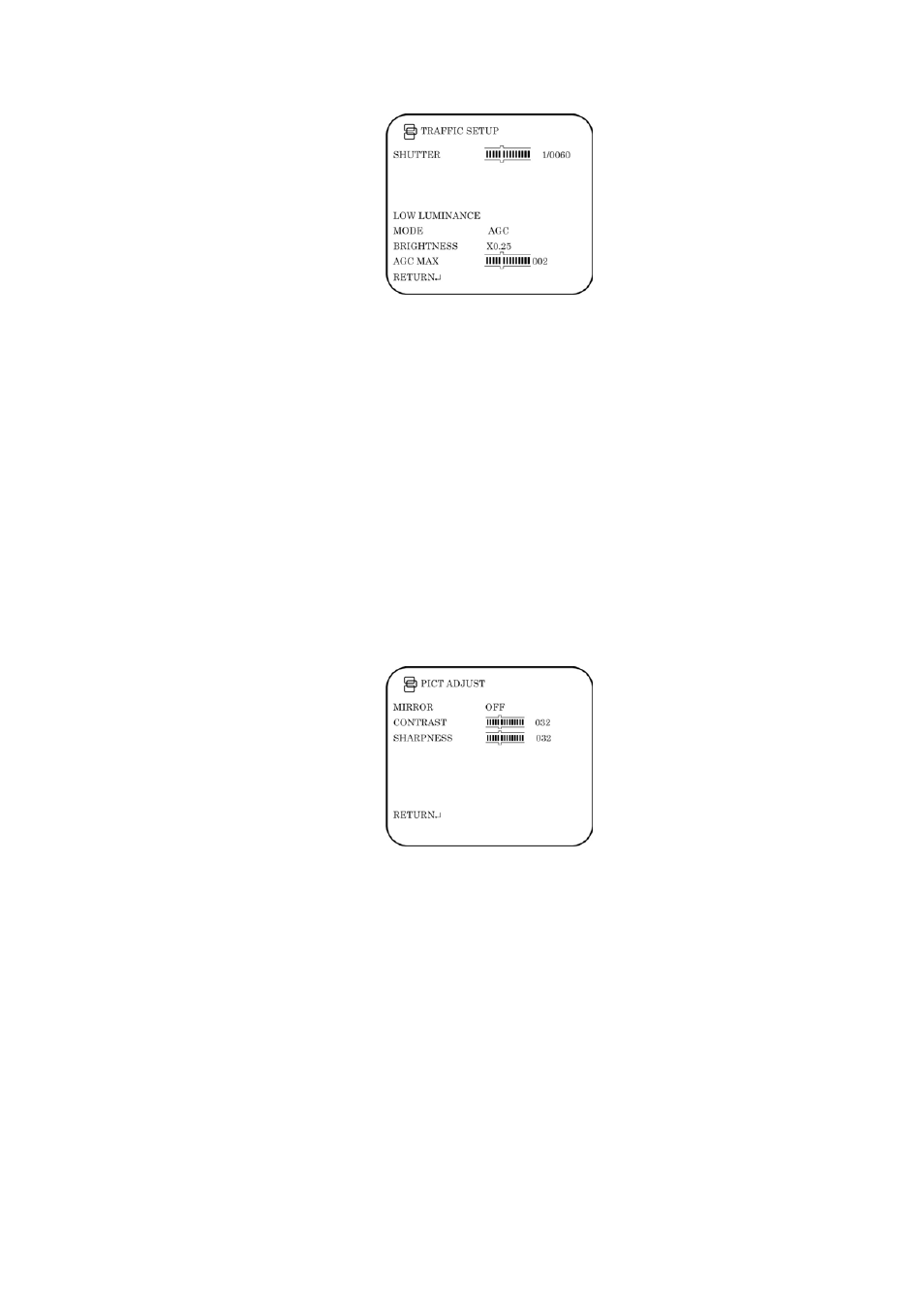 Adjust the picture characteristics, Set white balance | Interlogix UVC-6130-1 User Manual User Manual | Page 13 / 22
