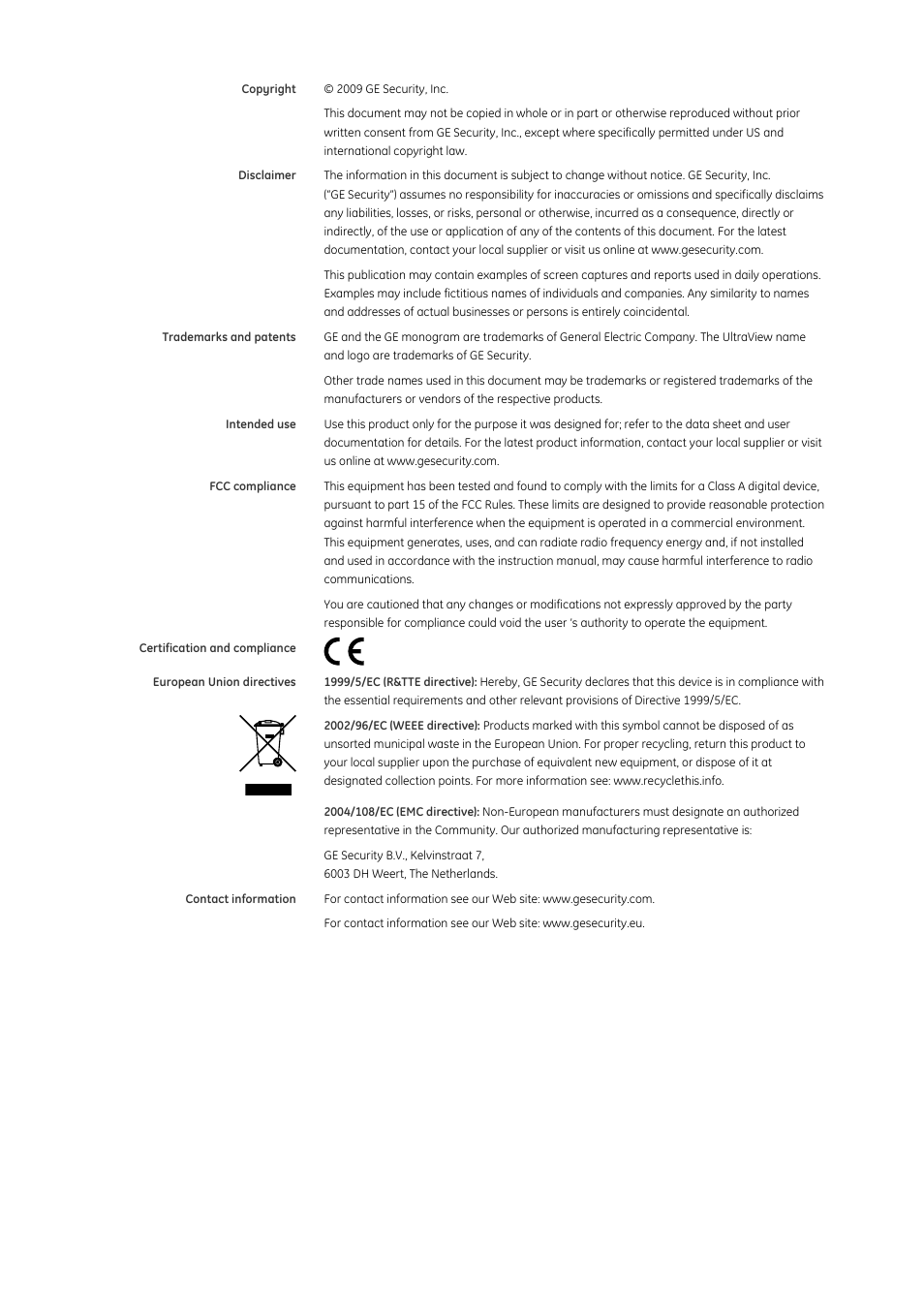 Interlogix UVD-EVRDNR User Manual | Page 2 / 20