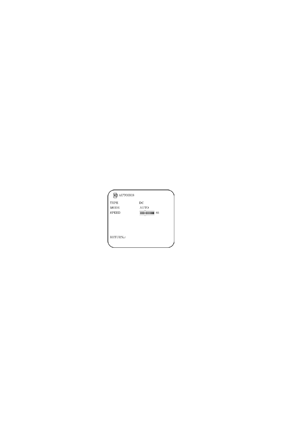 Select the lens type, Set shutter/agc | Interlogix UVD-6130VE-2 User Manual User Manual | Page 10 / 20