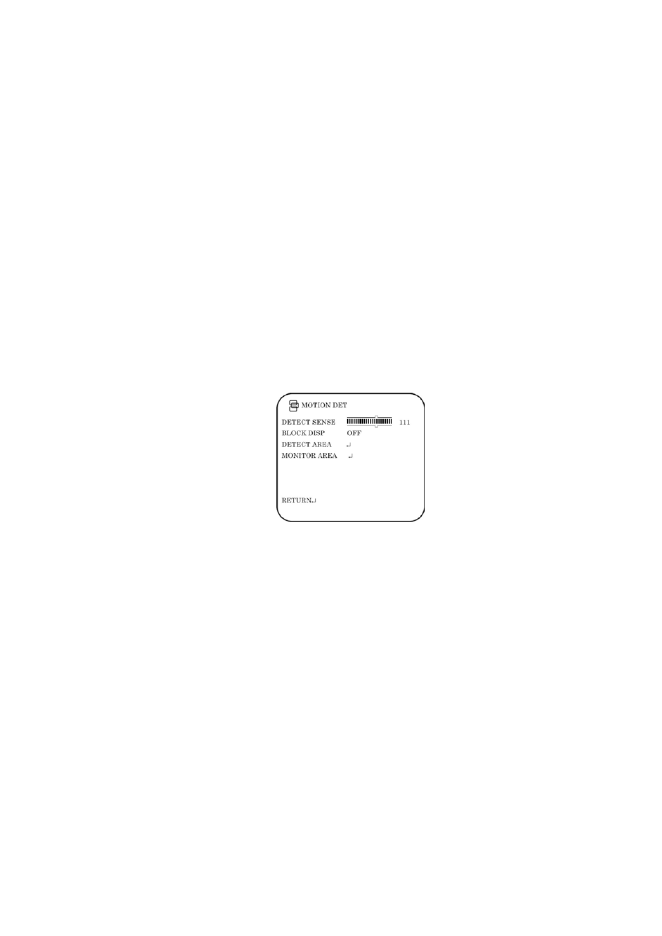 Set motion detection, Display the synchronization mode | Interlogix UVD-6130VE-2 User Manual User Manual | Page 17 / 20
