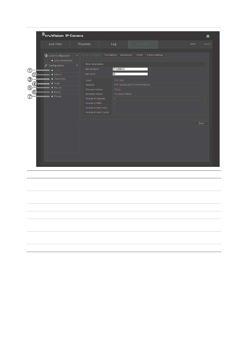 Defining the system time | Interlogix TruVision 360° Configuration Manual User Manual | Page 11 / 50