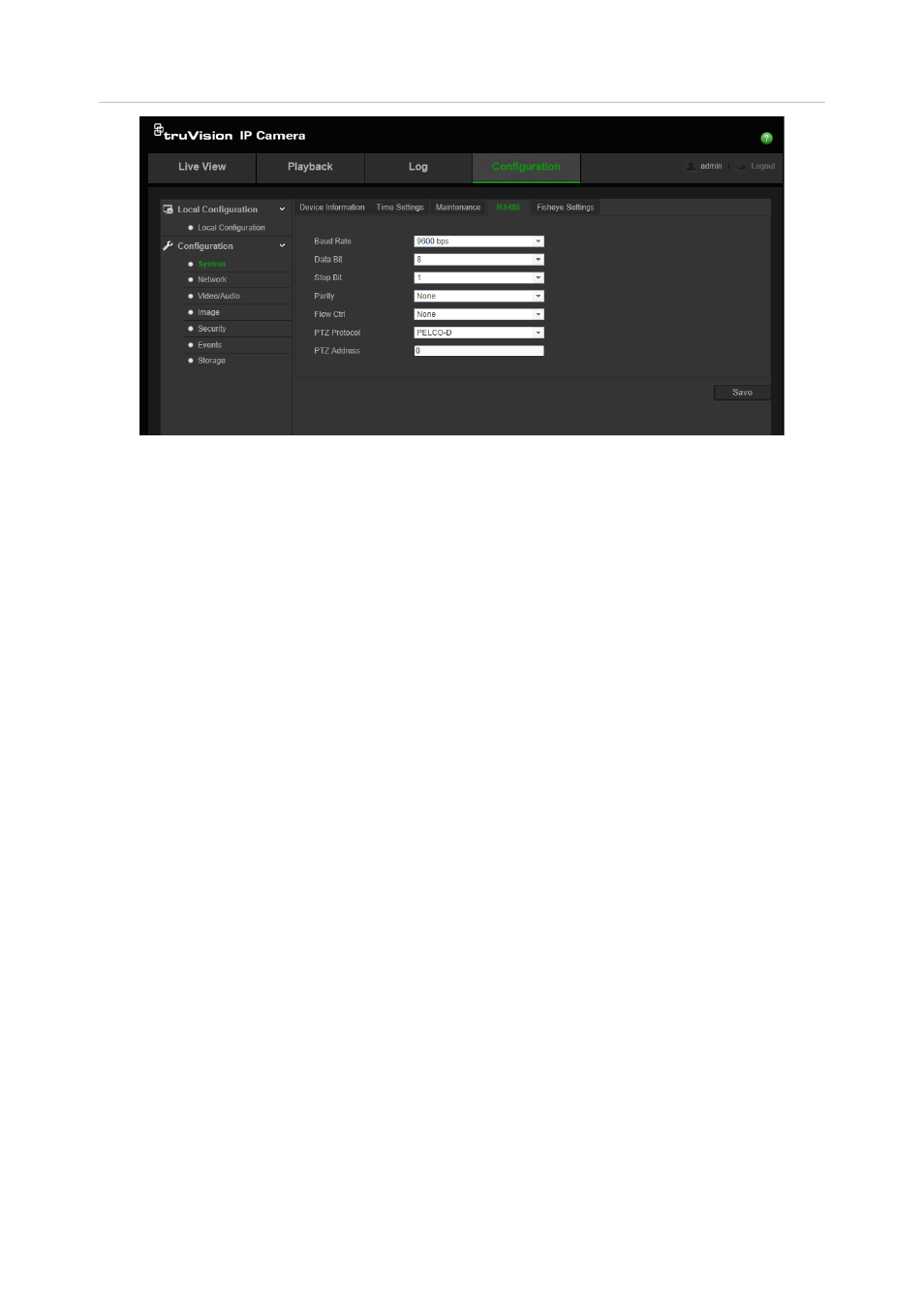Defining 360° settings | Interlogix TruVision 360° Configuration Manual User Manual | Page 13 / 50