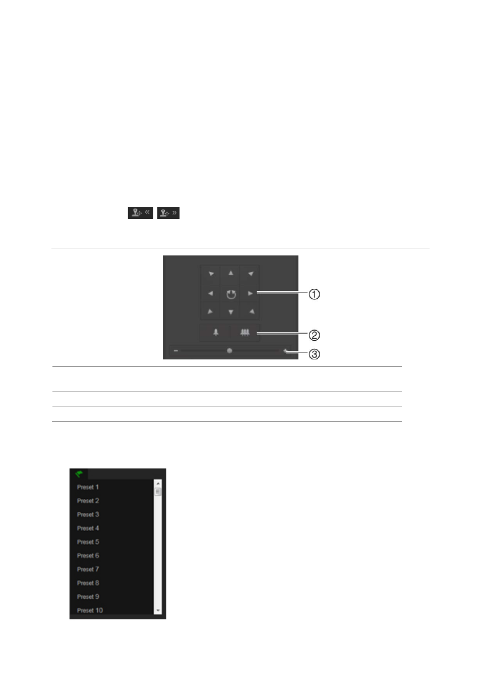 Operating ptz control | Interlogix TruVision 360° Configuration Manual User Manual | Page 46 / 50