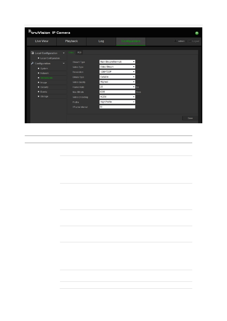 Interlogix TruVision Intelligent IP Dome Configuration Manual User Manual | Page 20 / 72