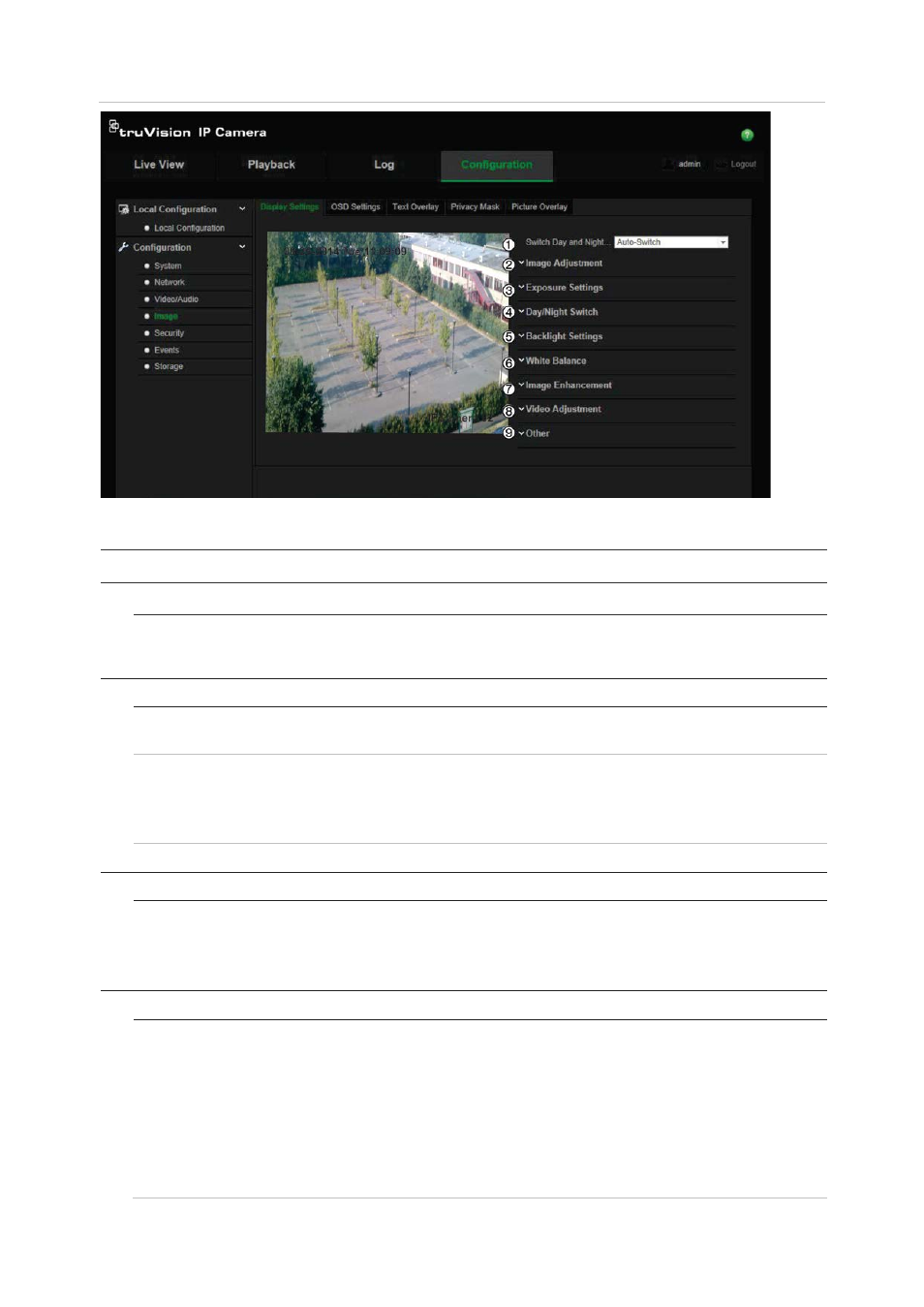 Interlogix TruVision Intelligent IP Dome Configuration Manual User Manual | Page 22 / 72