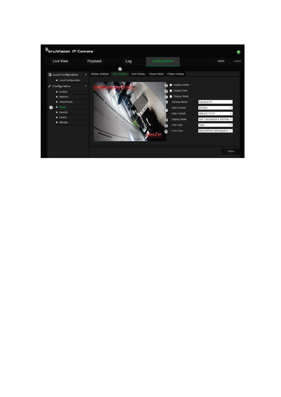 Interlogix TruVision Intelligent IP Dome Configuration Manual User Manual | Page 25 / 72
