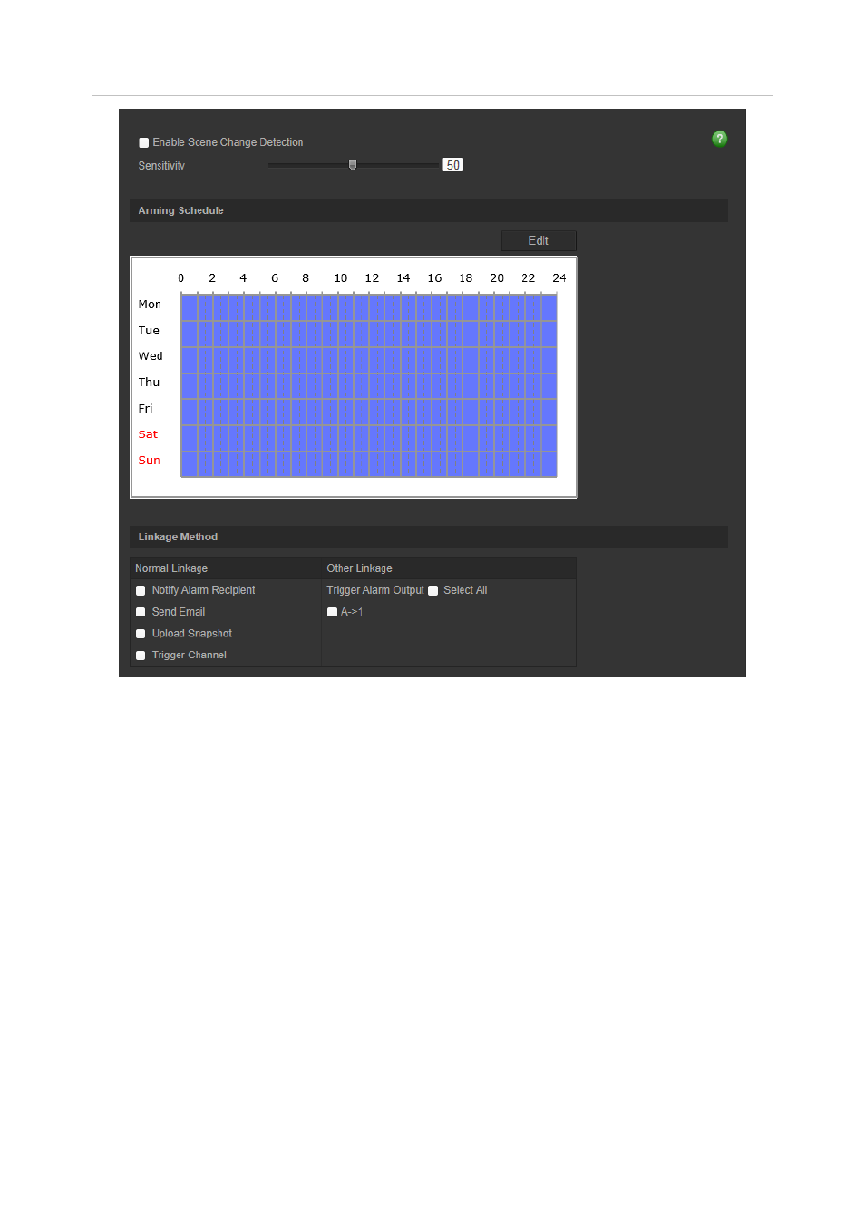 Interlogix TruVision Intelligent IP Dome Configuration Manual User Manual | Page 47 / 72