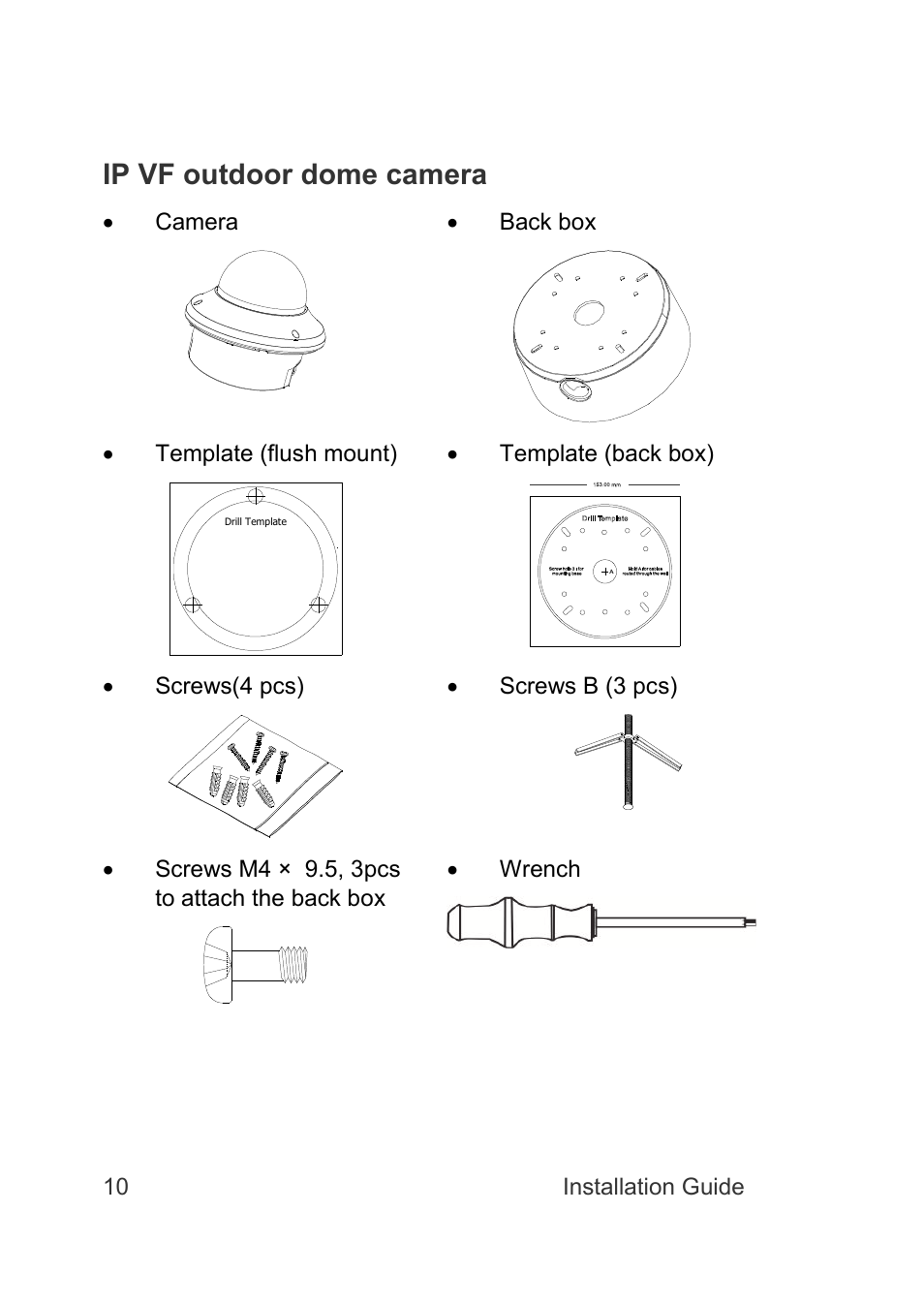 Ip vf outdoor dome camera | Interlogix TruVision Intelligent IP Dome Installation Manual User Manual | Page 14 / 40
