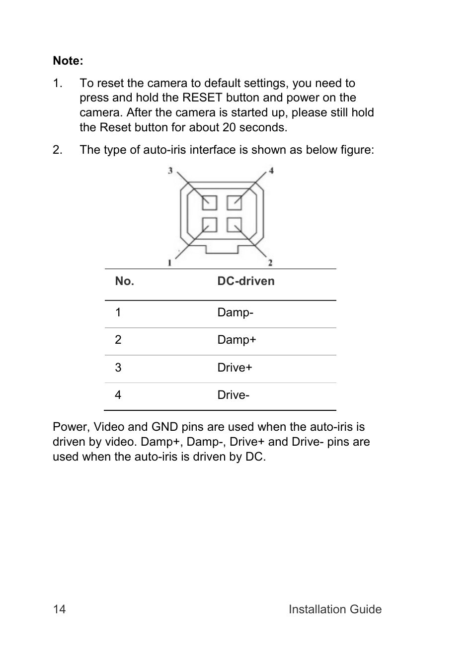 Interlogix TruVision Intelligent IP Dome Installation Manual User Manual | Page 18 / 40