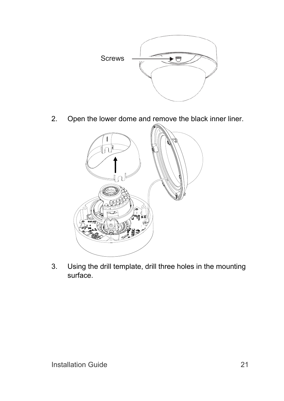 Interlogix TruVision Intelligent IP Dome Installation Manual User Manual | Page 25 / 40