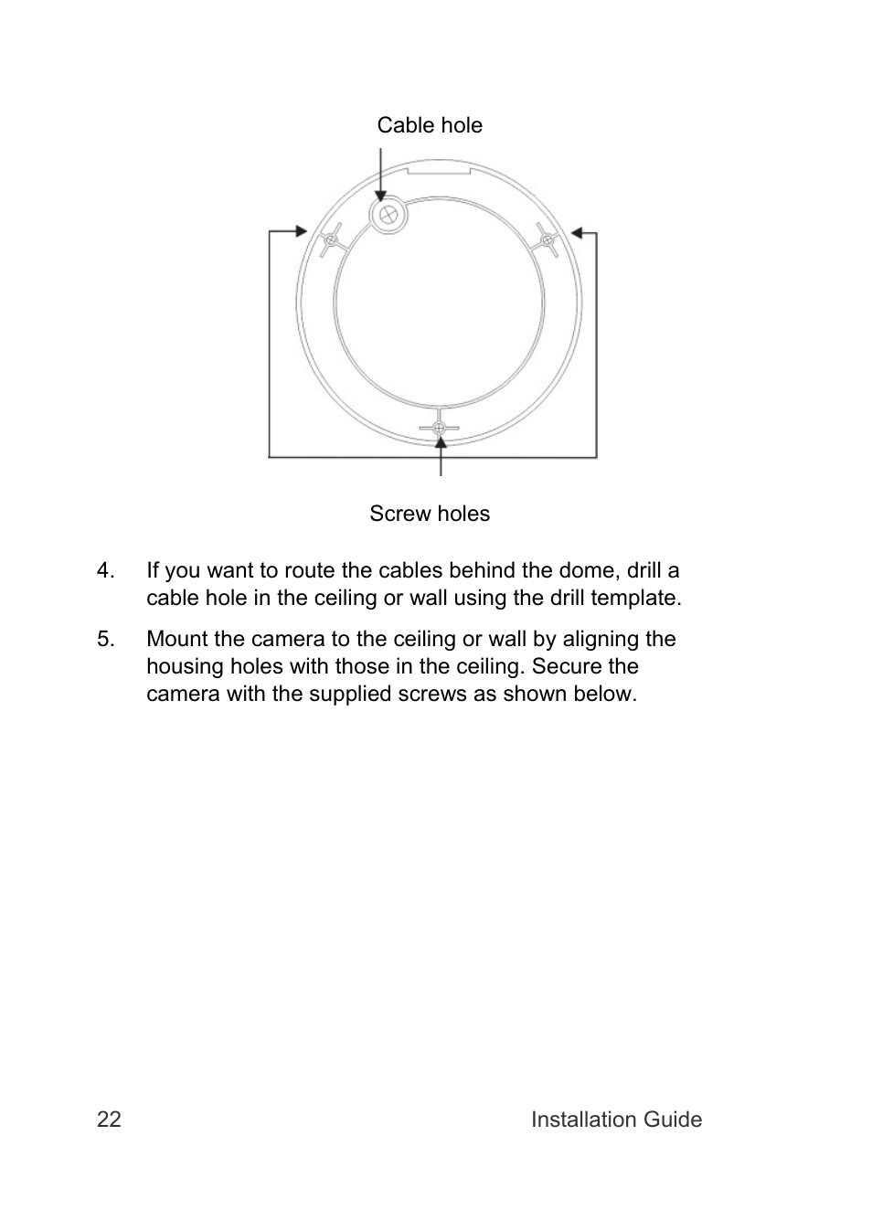 Interlogix TruVision Intelligent IP Dome Installation Manual User Manual | Page 26 / 40