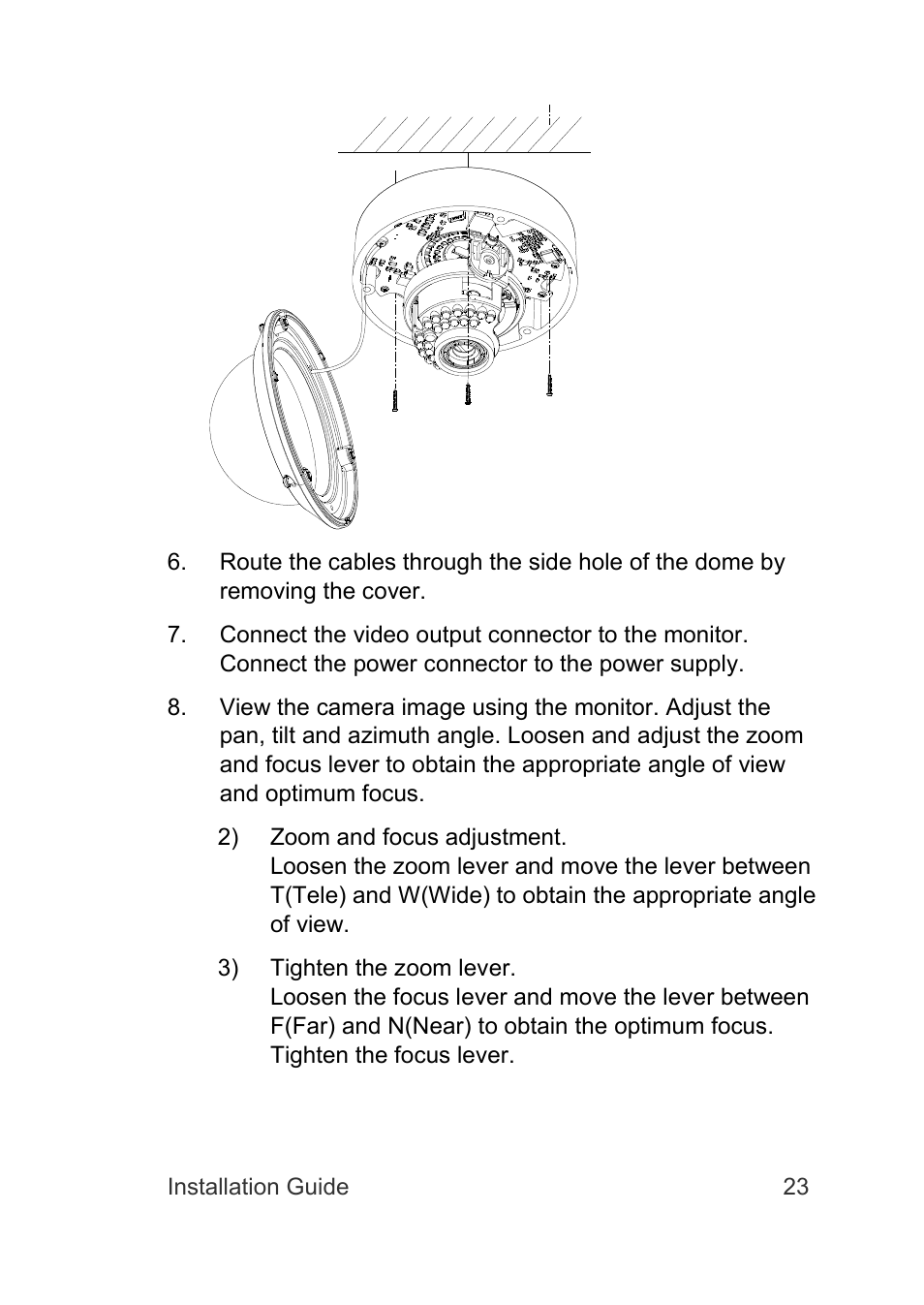Interlogix TruVision Intelligent IP Dome Installation Manual User Manual | Page 27 / 40