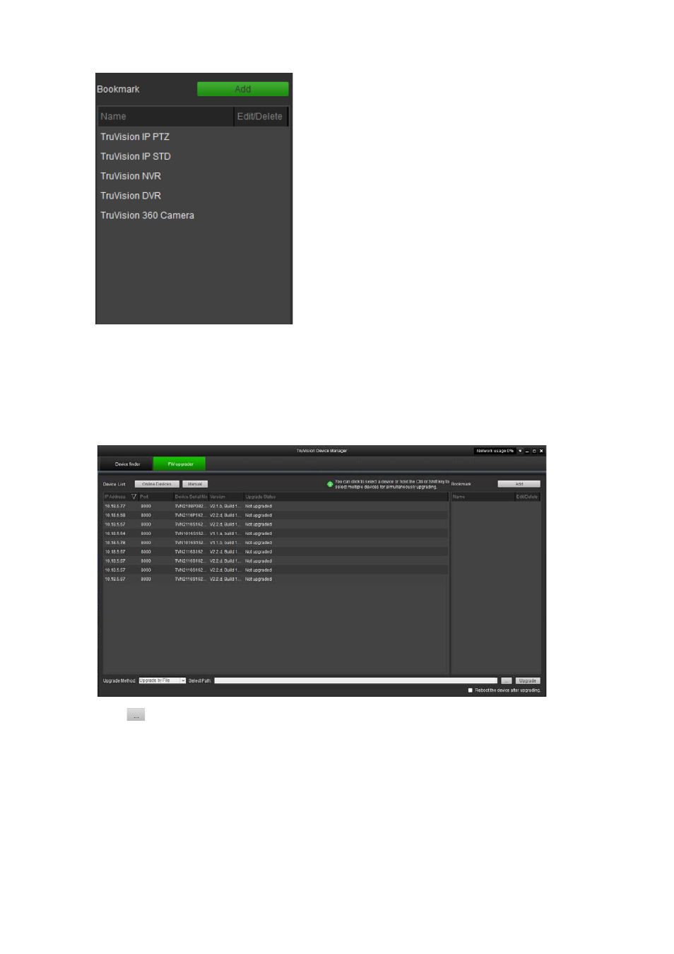 Interlogix TruVision Device Manager User Manual | Page 10 / 12