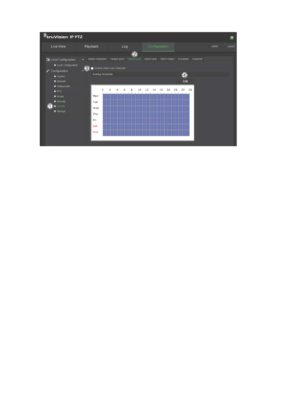 Snapshot parameters | Interlogix TruVision IP Megapixel PTZ Configuration Manual User Manual | Page 42 / 68