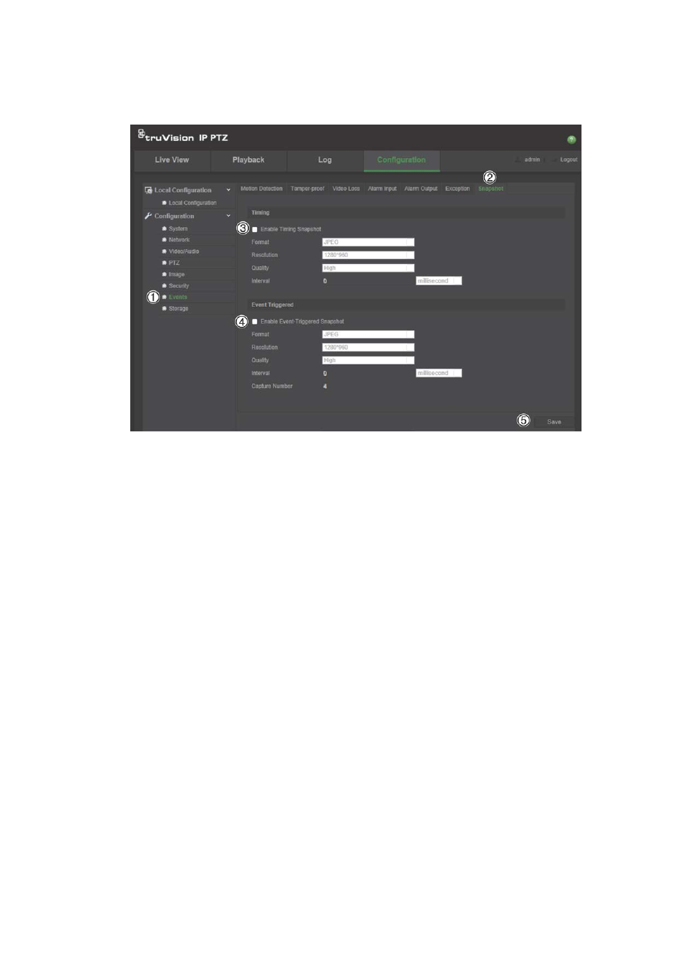 Nas settings | Interlogix TruVision IP Megapixel PTZ Configuration Manual User Manual | Page 43 / 68