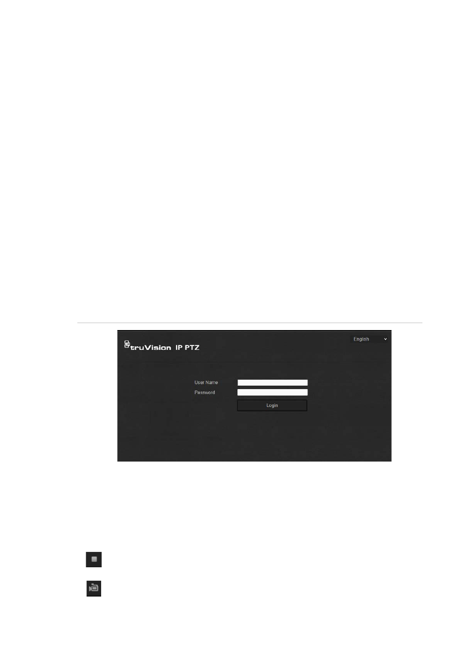 Chapter 5camera operation, Logging on and off, Live view mode | Chapter 5 camera operation | Interlogix TruVision IP Megapixel PTZ Configuration Manual User Manual | Page 57 / 68