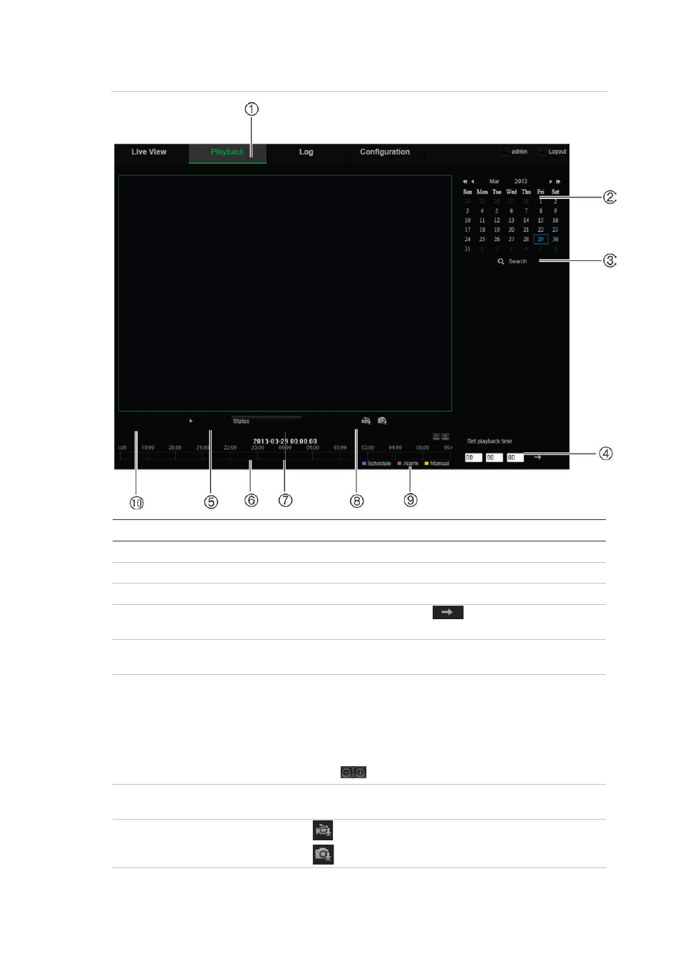 Interlogix TruVision IP Megapixel PTZ Configuration Manual User Manual | Page 59 / 68