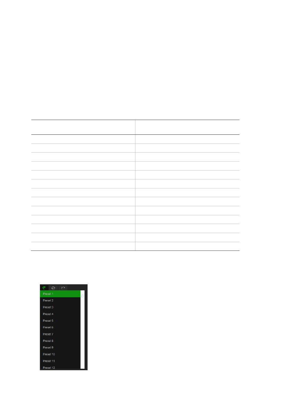 Using presets | Interlogix TruVision IP Megapixel PTZ Configuration Manual User Manual | Page 64 / 68