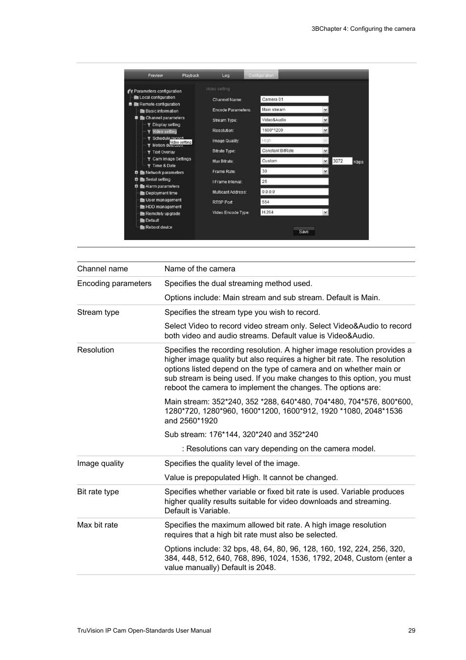 Interlogix TruVision IP Open Standards Box User Manual User Manual | Page 33 / 64