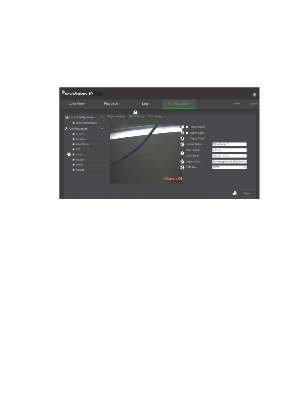 Interlogix TruVision IP Camera Configuration Manual User Manual | Page 25 / 54