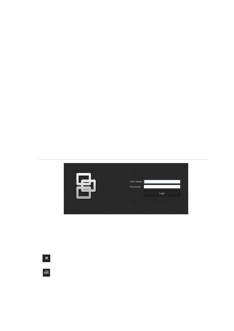 Chapter 5 camera operation, Logging on and off, Live view mode | Interlogix TruVision IP Camera Configuration Manual User Manual | Page 45 / 54