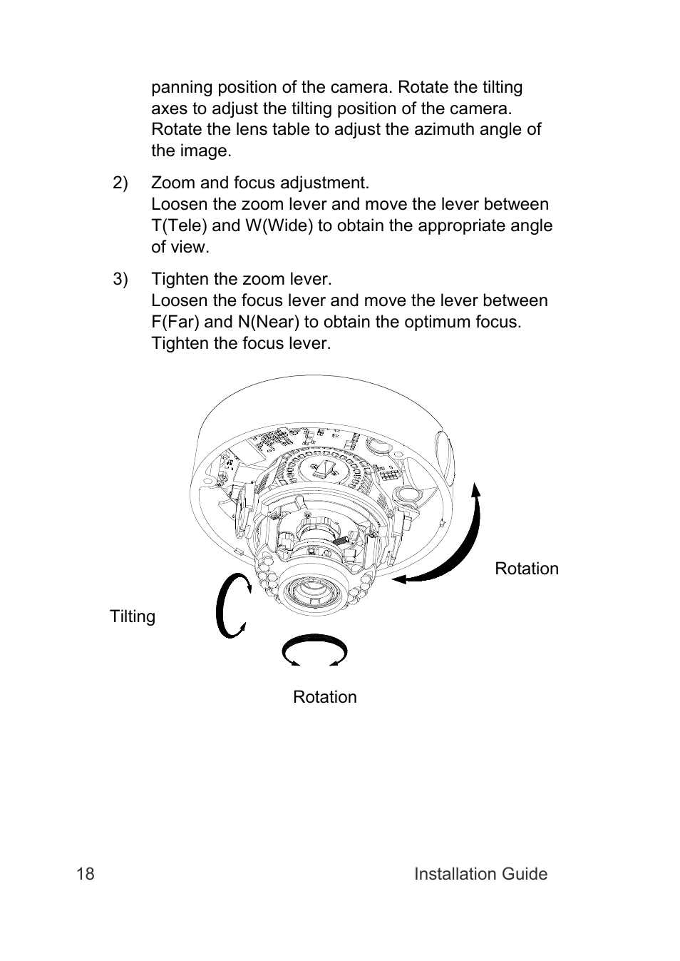 Interlogix TruVision IP Camera Installation Guide User Manual | Page 18 / 28