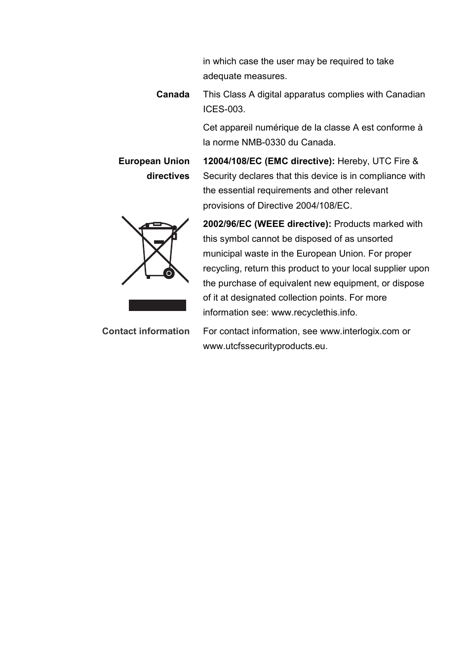 Interlogix TruVision IP Camera Installation Guide User Manual | Page 3 / 28