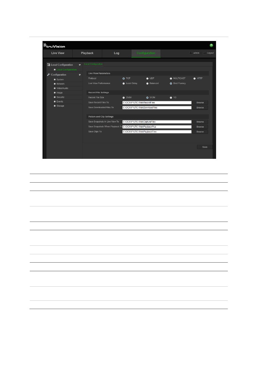 Interlogix TruVision IP Open Standards Outdoor Cameras Configuration Manual User Manual | Page 12 / 47