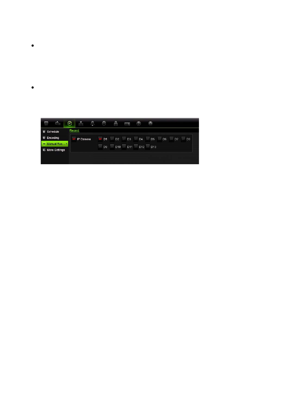 Motion detection schedules, External alarm schedules, Protecting recorded files | Interlogix TruVision NVR 10 User Manual User Manual | Page 37 / 160