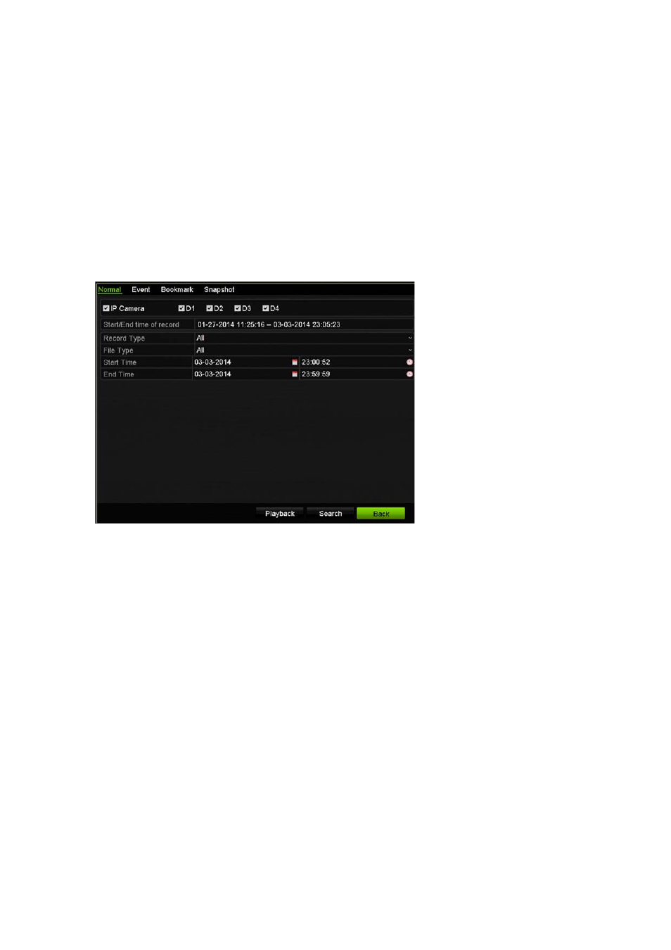 Locking and unlocking recorded files | Interlogix TruVision NVR 10 User Manual User Manual | Page 38 / 160