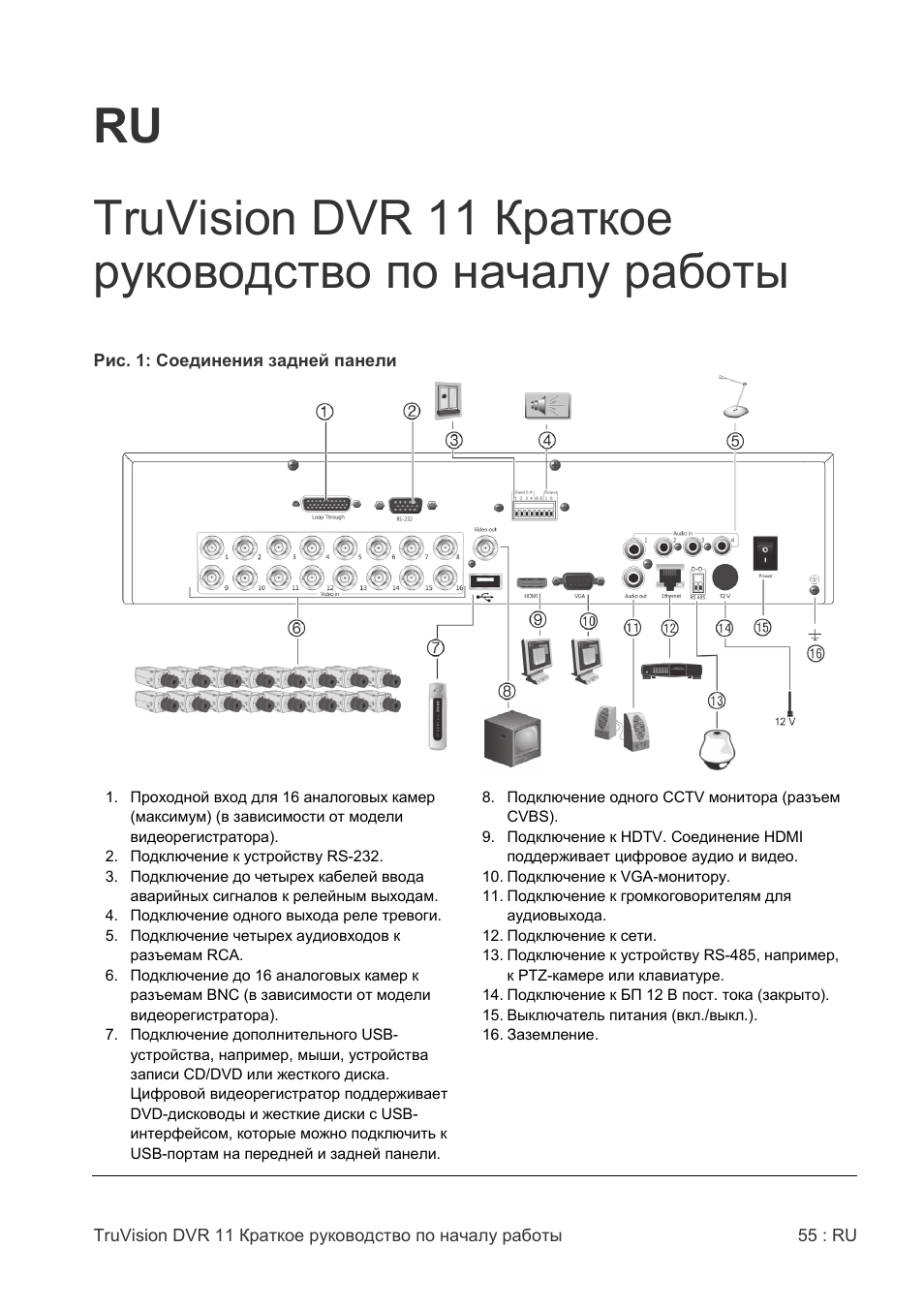 Interlogix DVR 11 Quick Start Guide User Manual | Page 55 / 68