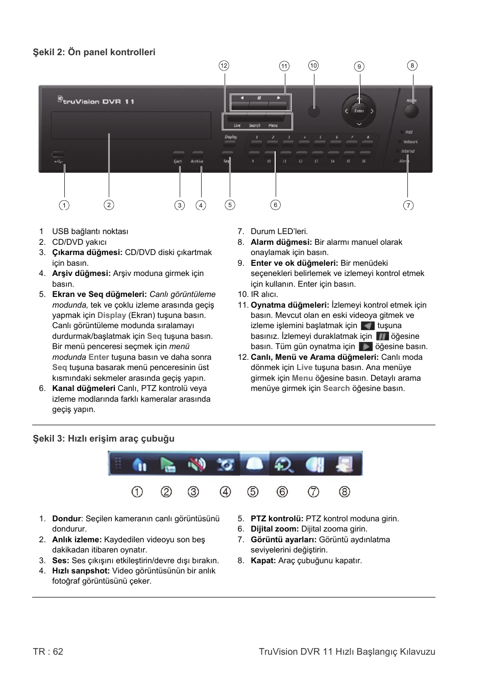 Interlogix DVR 11 Quick Start Guide User Manual | Page 62 / 68