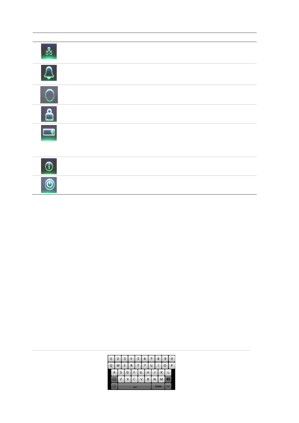 Using the soft keyboard | Interlogix DVR 11 User Manual User Manual | Page 60 / 156