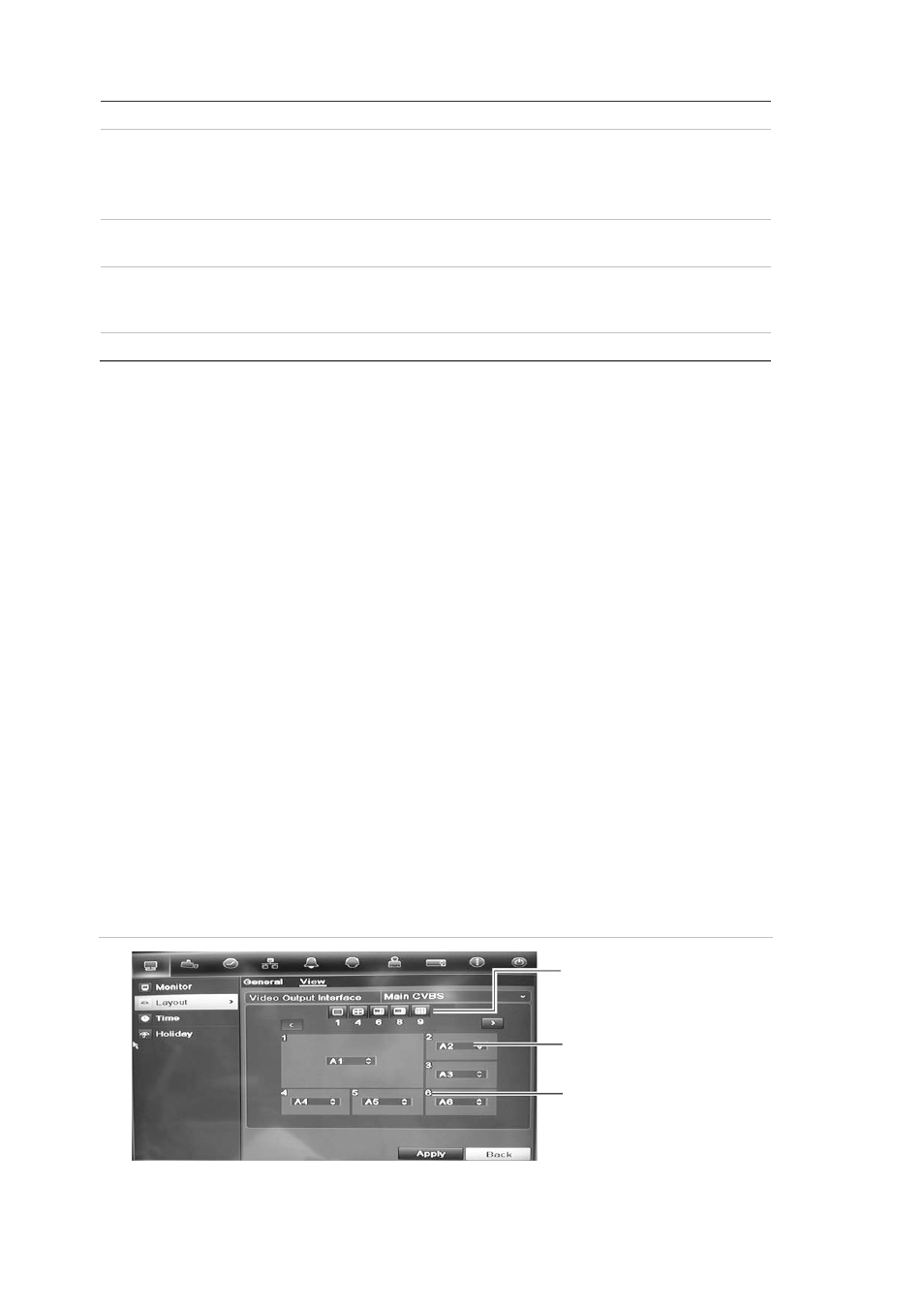 Changing the camera sequence | Interlogix DVR 11 User Manual User Manual | Page 70 / 156