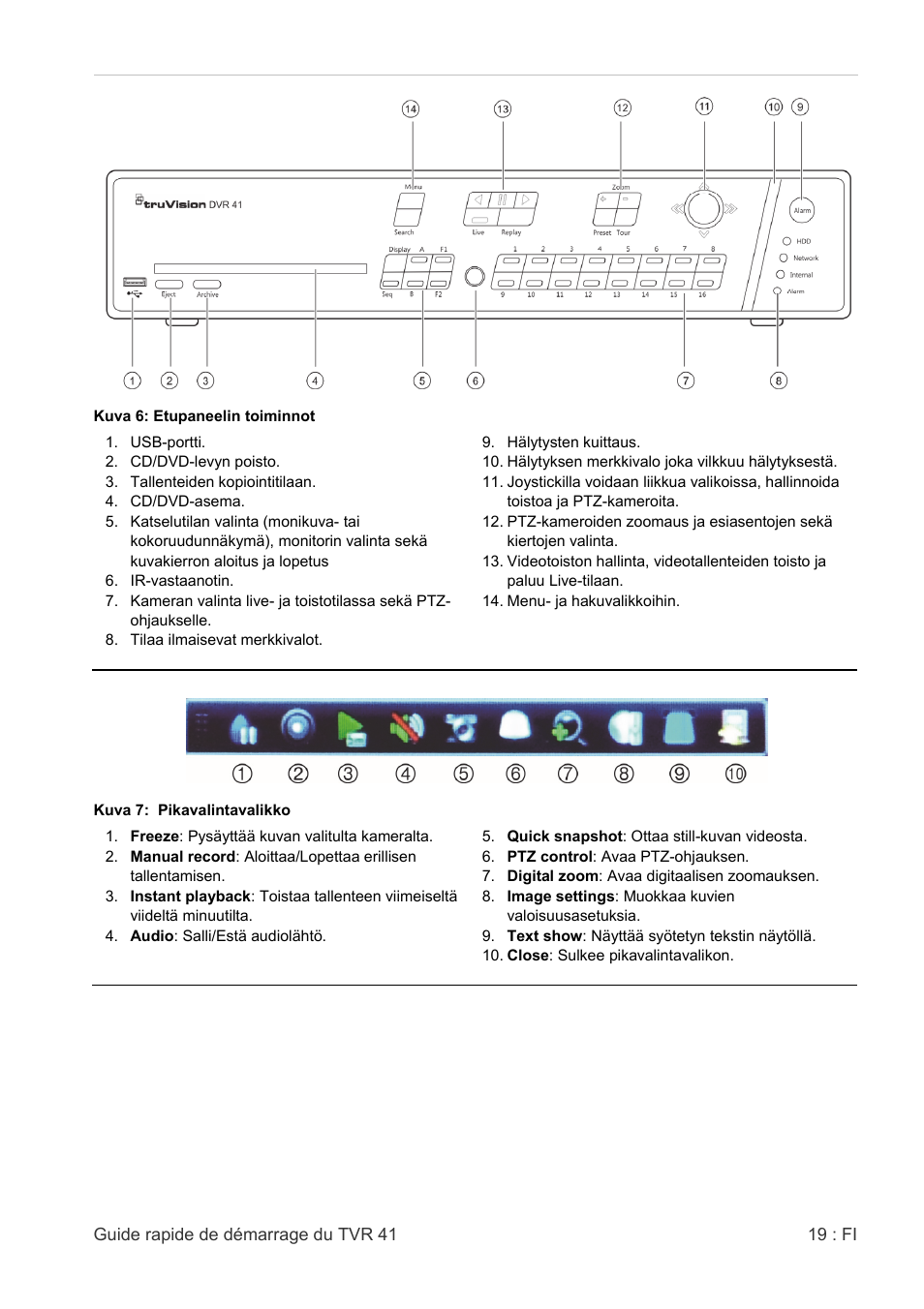 Interlogix DVR 41 Quick Start User Manual | Page 21 / 68