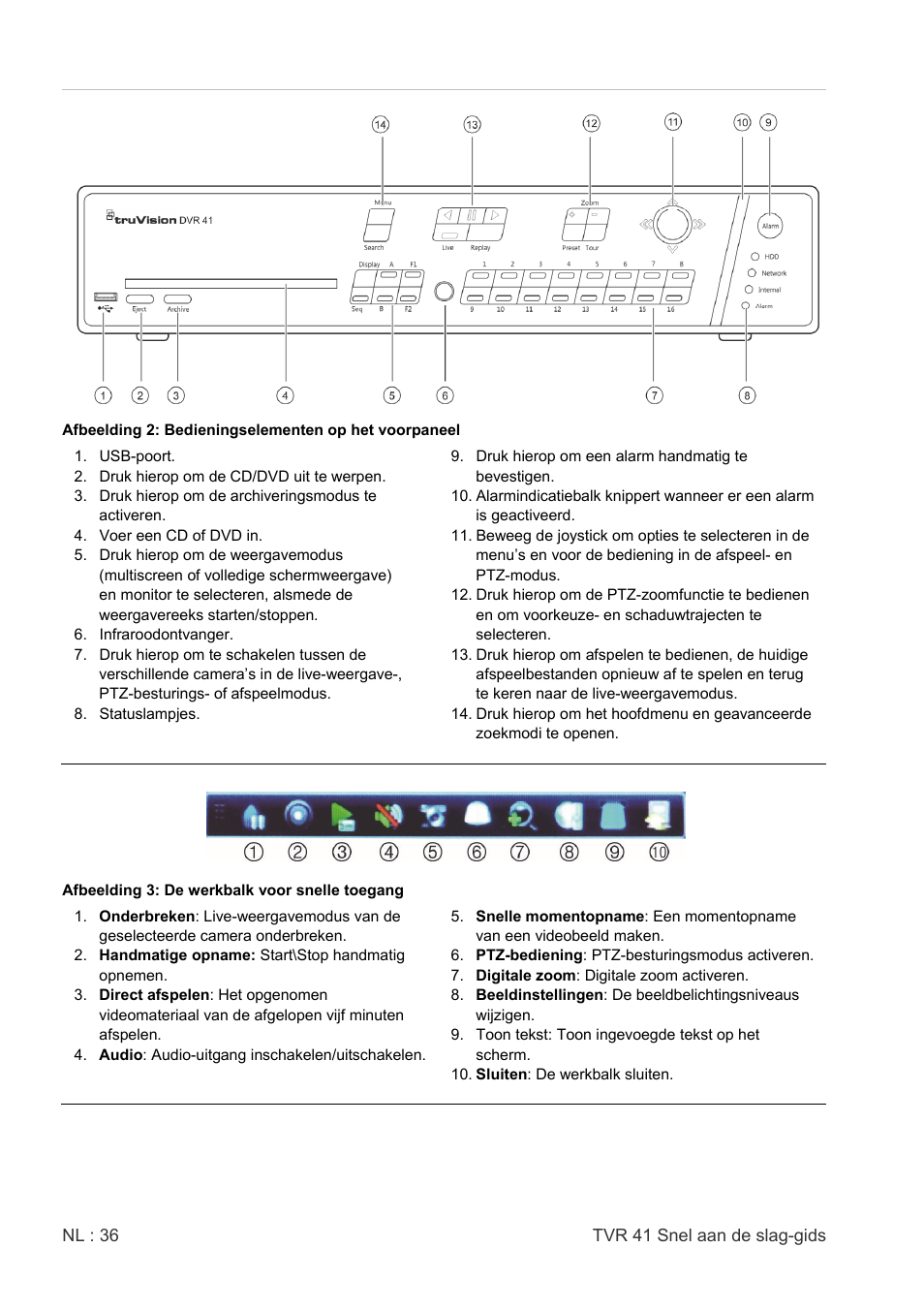 Interlogix DVR 41 Quick Start User Manual | Page 38 / 68