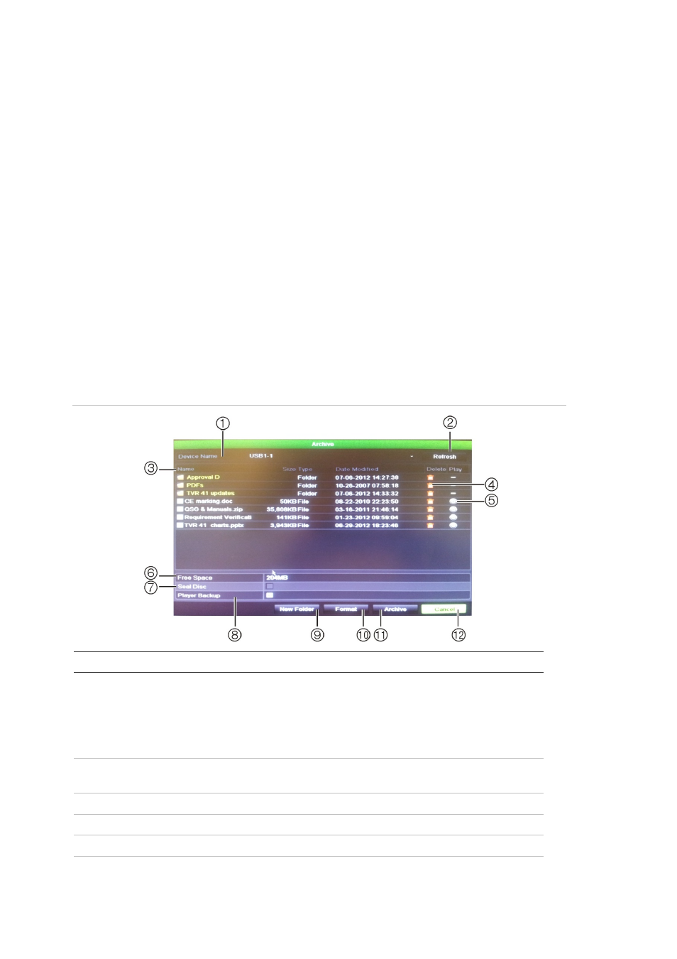 Exporting recorded files to a backup device | Interlogix DVR 41 User Manual User Manual | Page 72 / 186