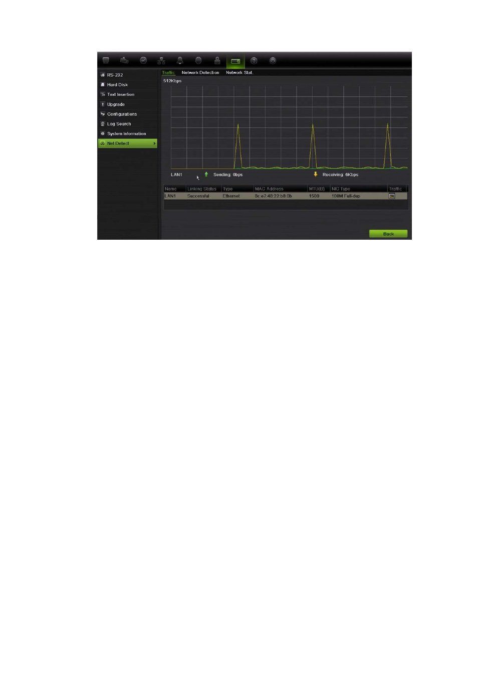 Exporting network packet data | Interlogix DVR 42 User Manual User Manual | Page 121 / 176