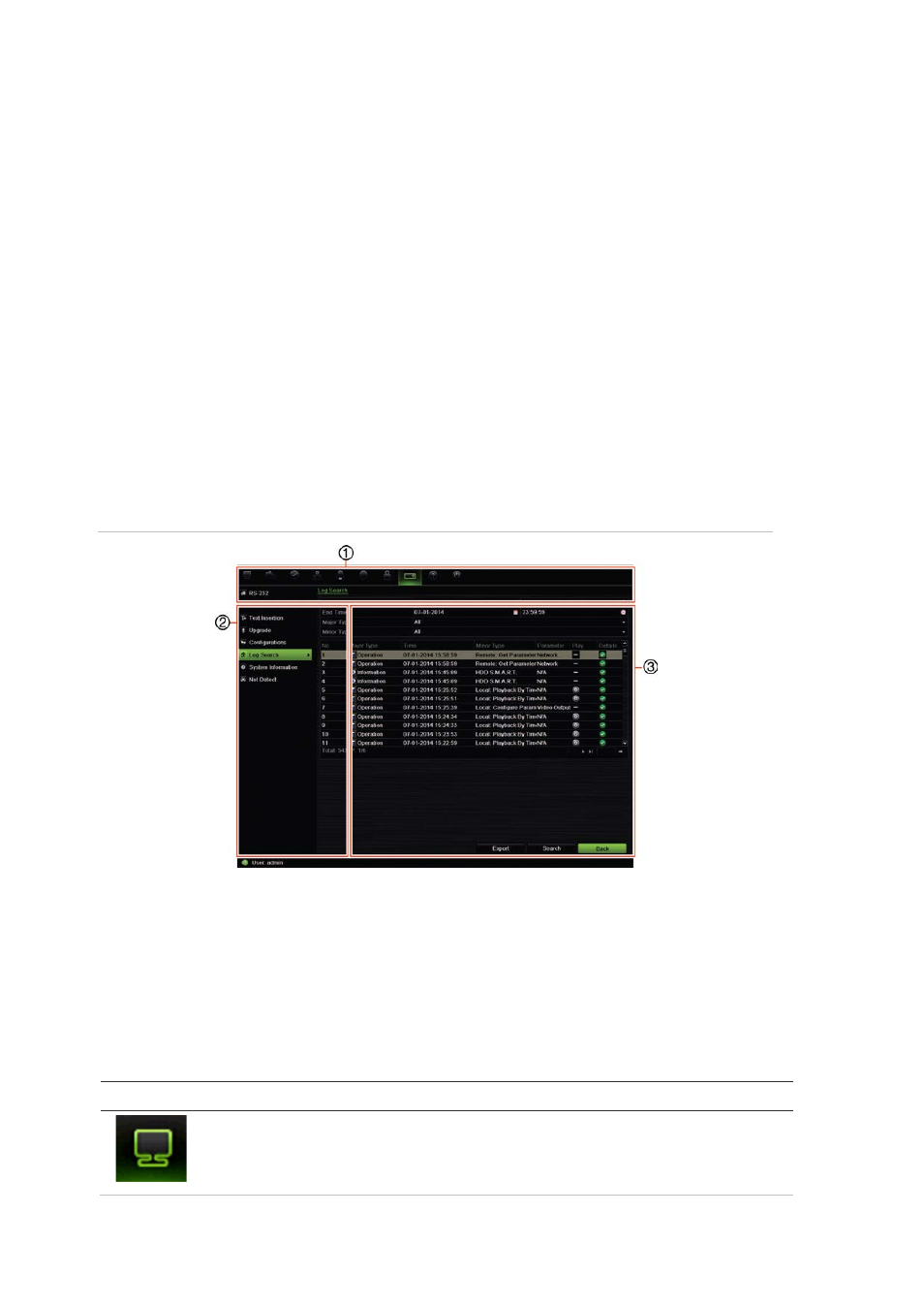 Menu overview | Interlogix DVR 42 User Manual User Manual | Page 32 / 176