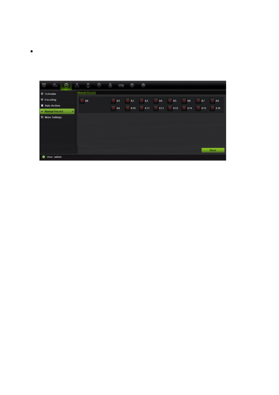 Motion detection schedules, External alarm schedules, Protecting recorded files | Interlogix DVR 42 User Manual User Manual | Page 98 / 176