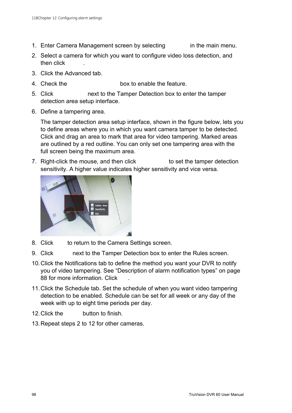 Interlogix DVR 60 User Manual User Manual | Page 104 / 164