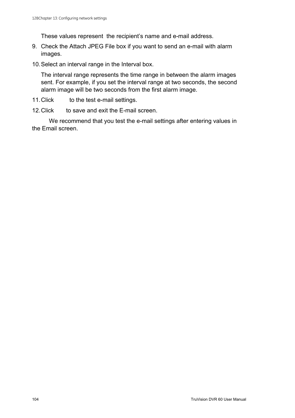 Interlogix DVR 60 User Manual User Manual | Page 110 / 164