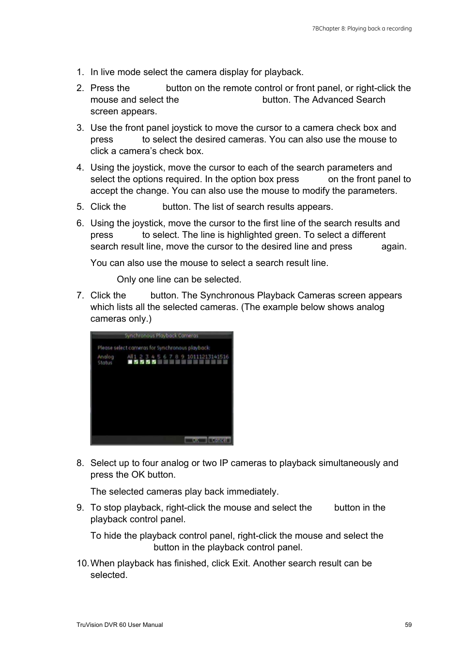 Interlogix DVR 60 User Manual User Manual | Page 65 / 164