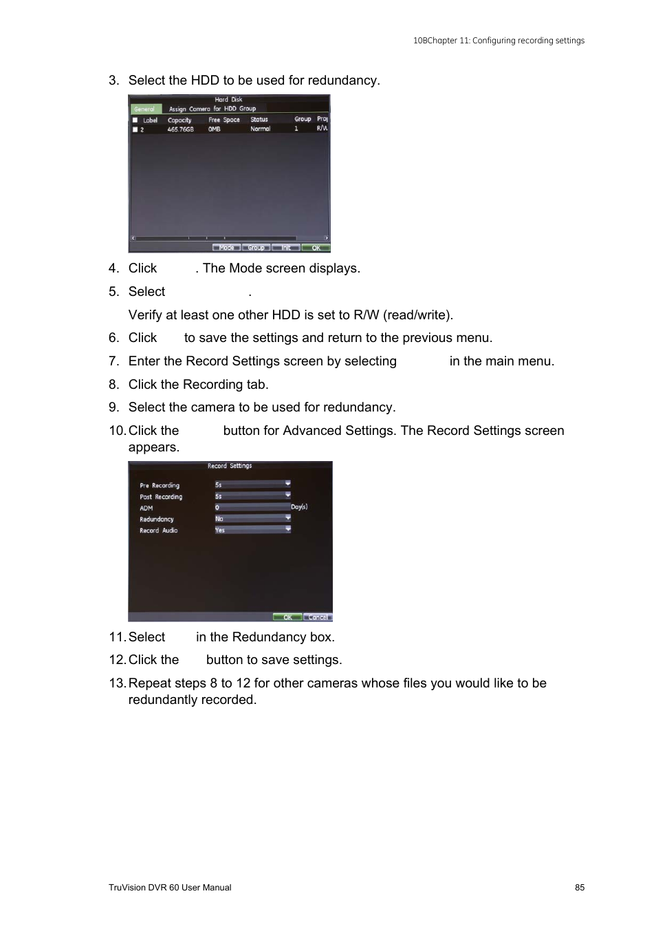 Interlogix DVR 60 User Manual User Manual | Page 91 / 164