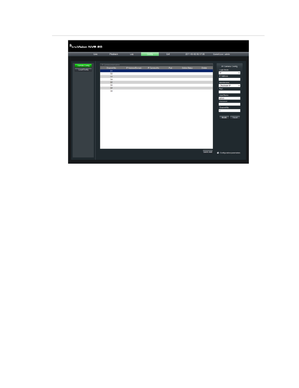 Interlogix NVR 20 User Manual User Manual | Page 17 / 150