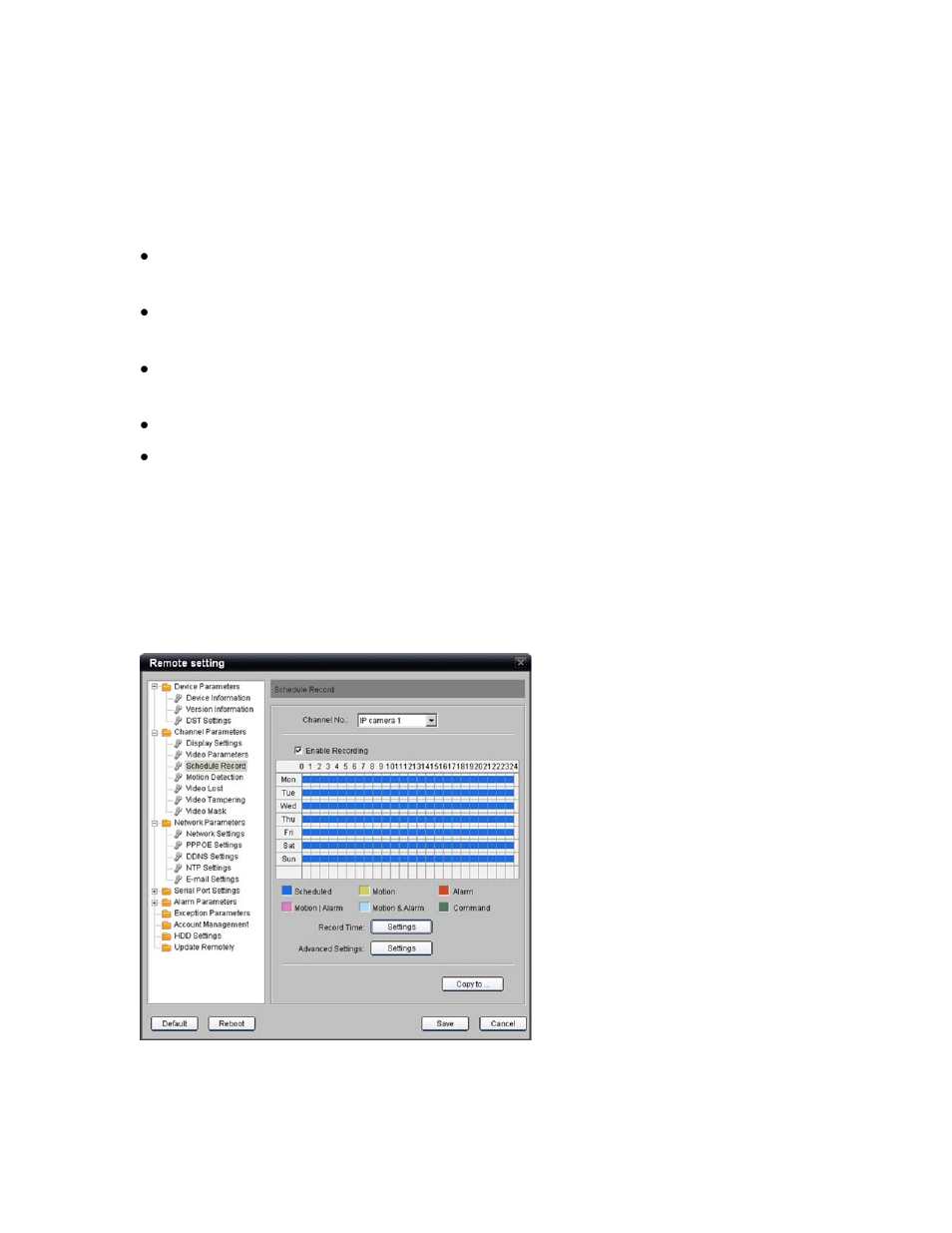 Ules - sample configuration 30 | Interlogix NVR 20 User Manual User Manual | Page 36 / 150