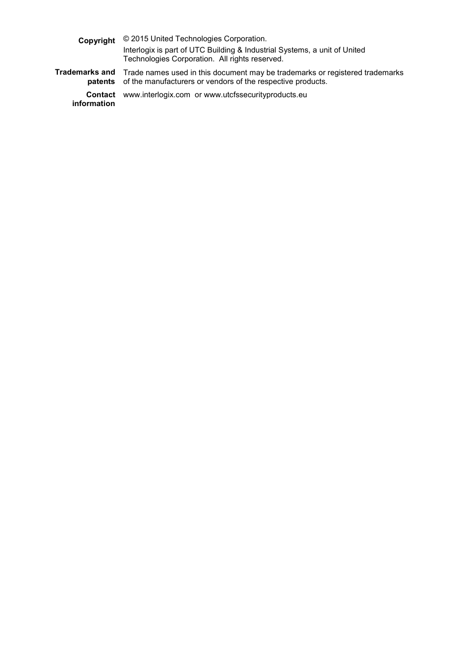 Interlogix NVR 21 (S/P) Quick Start User Manual | Page 2 / 8