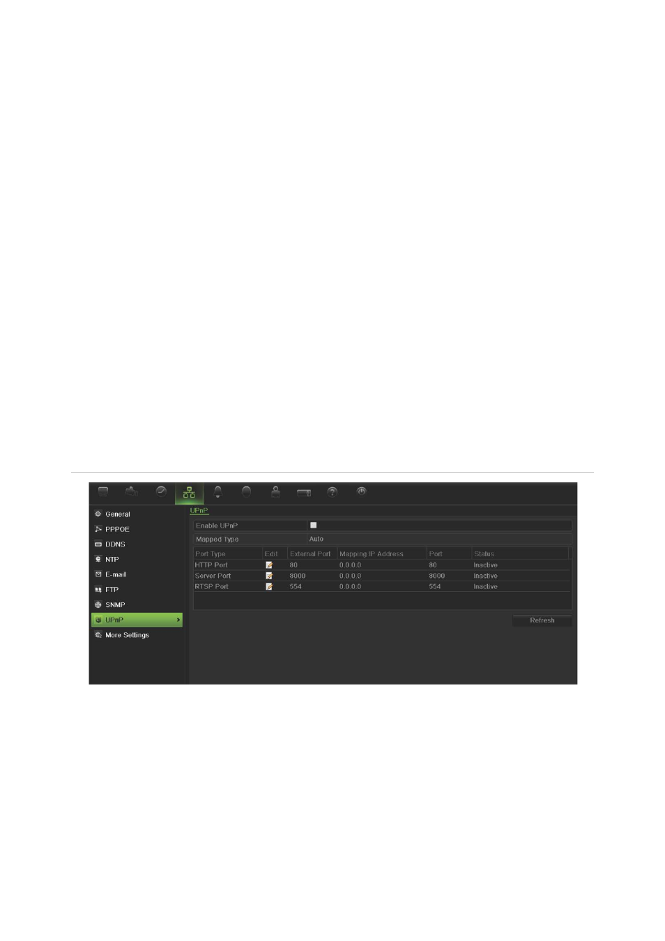 Configuring upnp | Interlogix NVR 21 (S/P) User Manual User Manual | Page 116 / 180